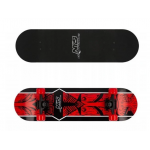 Skateboard pre deti Nils Extreme červeno-čierny ABEC 7